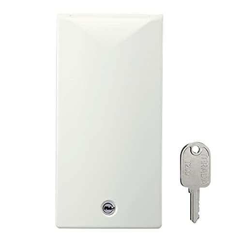 Sanwa Supply Couverture de Sortie Mince avec Clé de Sécurité TAP-KJCV1 Blanc