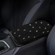 thumbnail image 3 of Almohadillas para reposabrazos de coche, suaves y agradables para la piel. Negro, 3 of 9