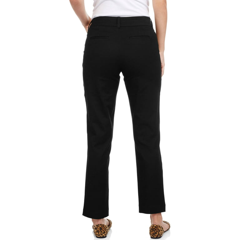 Women's Bi-Stretch Pants with Pockets 