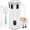 White, variant on Milk Frother, 4-in-1 Milk Frother and Steamer, 10.1oz/300ml Automatic Hot and Cold Maker and Milk Warmer, Electric Milk Frother for Coffee, Latte, Cappuccino, Matcha(White)