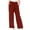 Wine, variant on Babysbule Women's Casual Full-Length Loose Pants Solid High Waist Trousers Long Straight Wide Leg Pants