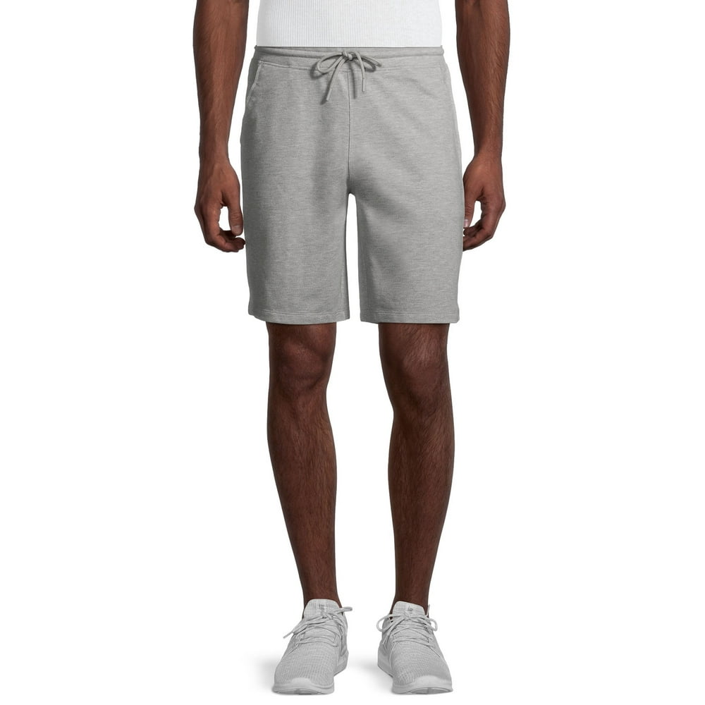 mens terry jogger shorts