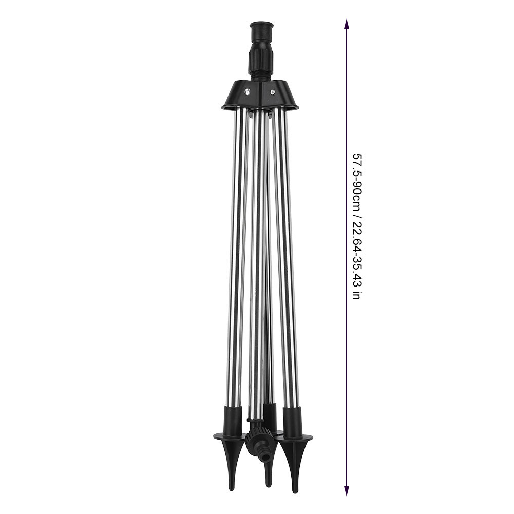 Stainless Steel Sprinkler Holder, Adjustable Tripod For Watering Systems, Lightweight  Compact, 22,35 Inch