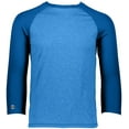 thumbnail image 3 of Holloway 2XL Typhoon Shirt Royal Heather/Royal 222538, 3 of 4