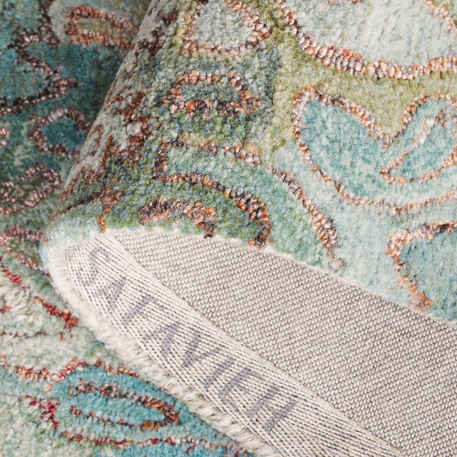 SAFAVIEH Anatolia Judy Abstract Area Rug, Teal/Green, 3' x 5'