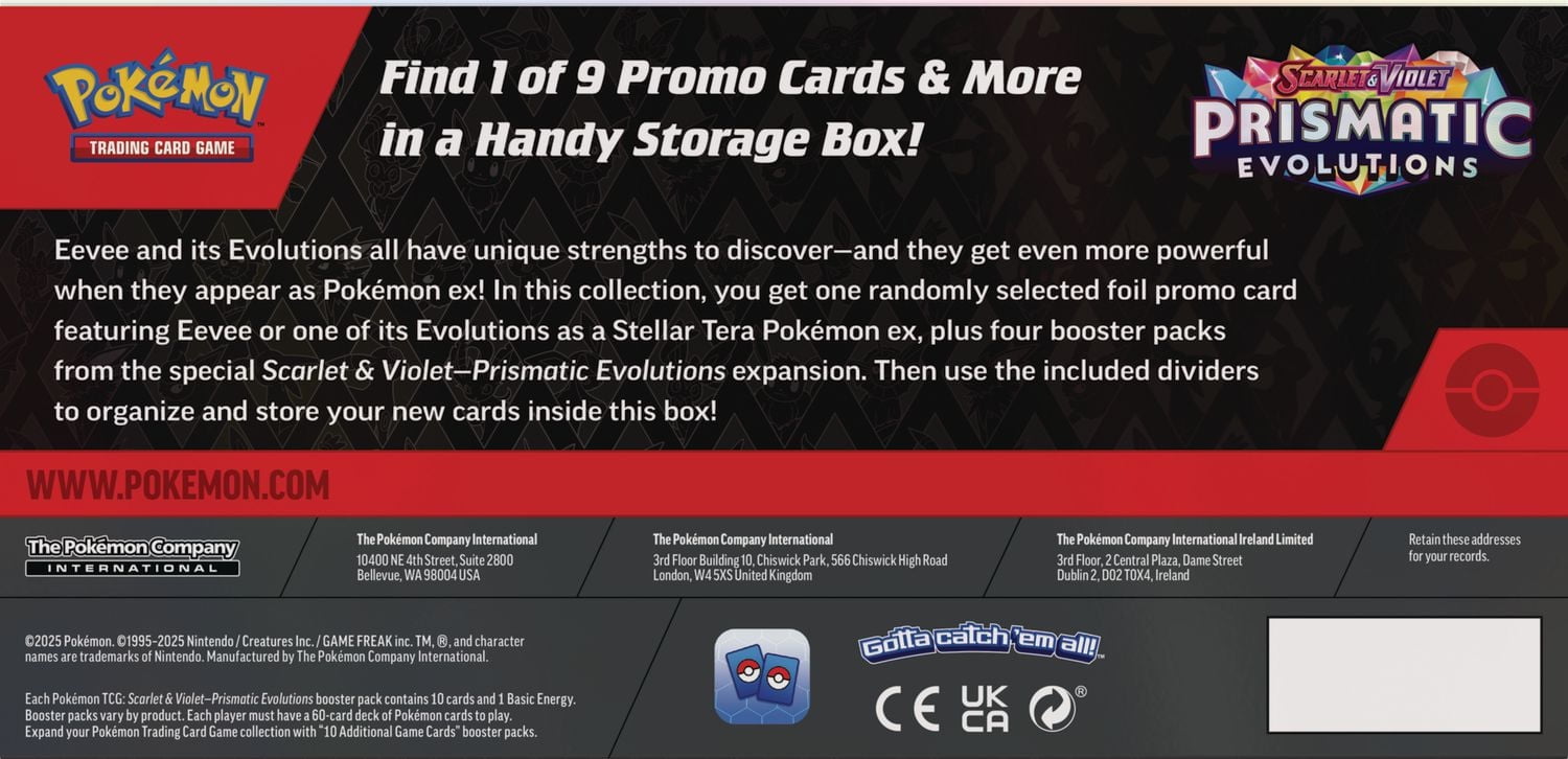 Pokémon TCG: Scarlet & Violet—Prismatic Evolutions Surprise Box