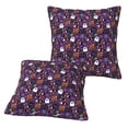 thumbnail image 2 of Halloween Throw Pillow Covers, Halloween Sweet Candy Halloween Decorations Square Pillow Cases with Invisible Zipper for Bed Couch Sofa, Farmhouse Halloween Decor-2 Pack 18x18, 2 of 6