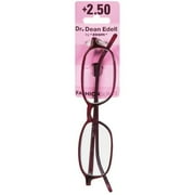 Dr. Dean Edell: Fashion Series +2.50 Glasses, 1 ct