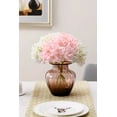 thumbnail image 5 of ZOELNIC Artificial Flowers Large Hydrangea Full Silk Hydrangea Flowers for Decor 10 Bunch, White, 5 of 5