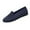 Dark Blue, variant on Quaouag Walking Shoes Women Breathe Mesh Slip On Sneakers Women Comfortable Lightweight Flats Shoes