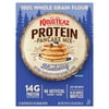 Krusteaz Protein Blueberry Pancake and Waffle Mix, 14g Protein per Serving, 20 oz Box