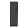 thumbnail image 4 of Space Solutions 4 Shelf Personal Metal Locker Storage Cabinet Locking Charcoal, 4 of 9