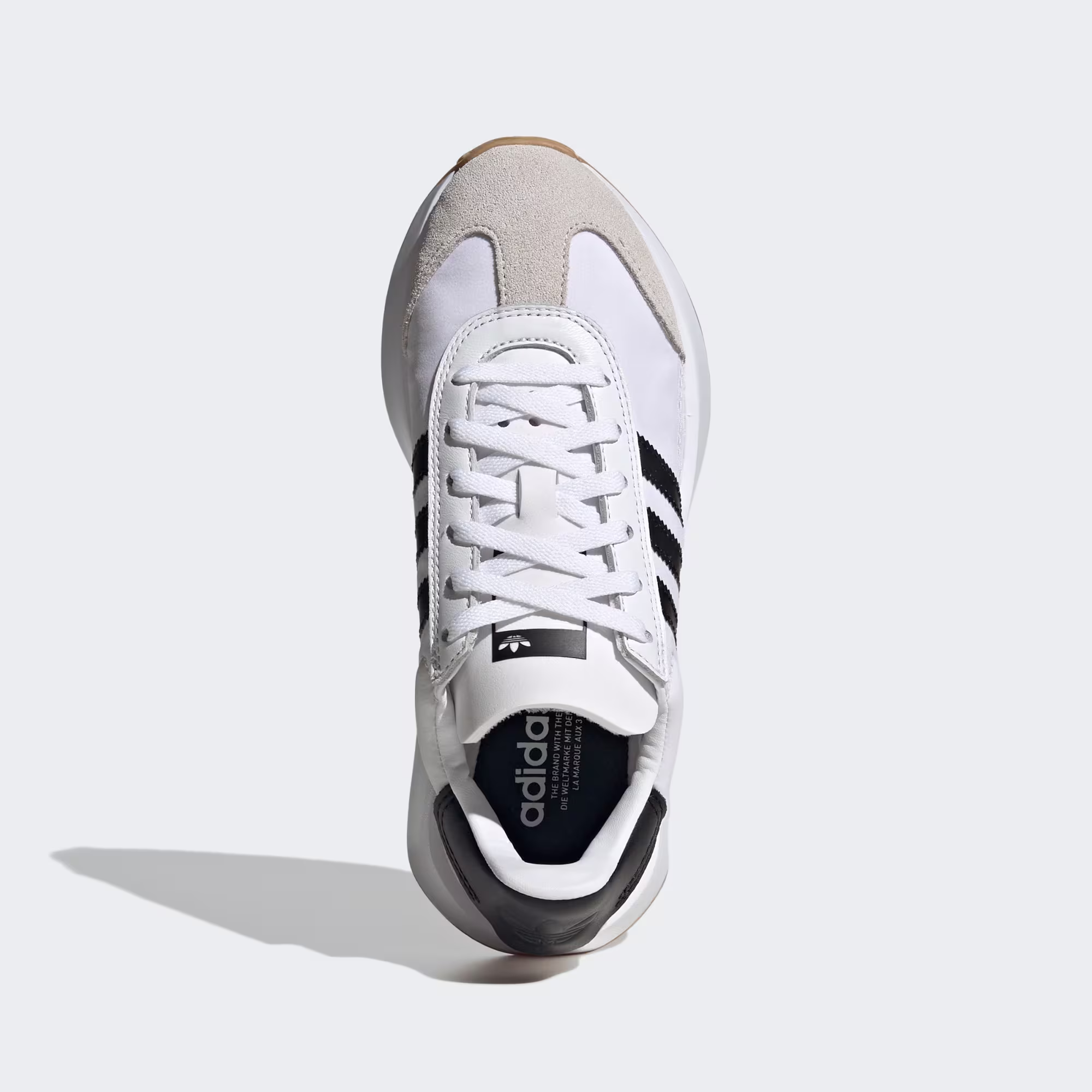 thumbnail image 4 of Tenis Adidas Country XLG Blanco de Cuero Casual Retro Suela Goma, 4 of 5