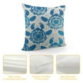 thumbnail image 4 of Leisuo  Throw Pillow Case Sea Turtle Seamless Pattern,Decorative Home Cushion Cover Home Rectangle Pillowcases, 4 of 5