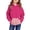 Hot Pink, variant on TFEOQRY Tween girls and boys hoodei Crewneck Oversized Hooded Sweatshirt Kids Fashion Long Sleeve Pullover Tops Blue