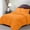 Elite Orange, variant on 3 Piece Duvet Cover and Sham Set - Premium 1500 Brushed Microfiber - Easy Care, Wrinkle Resistant Full/Queen, Elite Orange