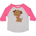 thumbnail image 3 of Inktastic Cute Dog, Little Dog, Brown Dog, Puppy, Pet Boys or Girls Toddler T-Shirt, 3 of 5
