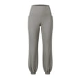 thumbnail image 5 of VBVC Women's High Waisted Yoga Joggers , Soft Stretchy Workout Pants For Women , Ladies' Casual Running Gym Trousers with Pockets, *Gray , Large, 5 of 8