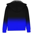 thumbnail image 7 of Lenago Hoodies for Men Plus Size Zipper Casual Hooded Thicken Print Long Sleeve With Pocket Jacket Coat for Men, 7 of 7