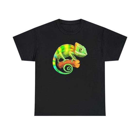 Cool Colorful Chameleon Gecko Lizard T-Shirt