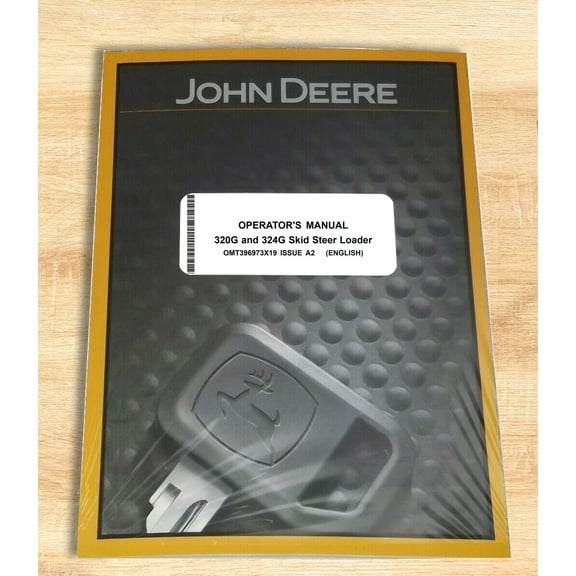John Deere 320G, 324G Skid Steer   Owners & Operation Manual - Part Number # OMT396973X19