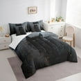 thumbnail image 4 of Feelyou 3D Jungle Wolf Twin Bedding Sets 7-Piece for Teens, Woodland Wildlife Lover Bedding Comforter Set, Rustic Animal Theme Sheet Sets, Luxury Bedroom Decor, 4 of 8