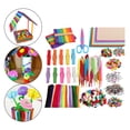 thumbnail image 3 of Proyecto de arte artesanal Kit de manualidades, de tijera para proyectos de bricolaje, accesorios para niños y niñas, juguetes para niños de 4 5 6 7 8 9 Palillo de Magideal Proyecto de arte artesanal, 3 of 7