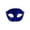 A002- Blue, variant on Black Masquerade Mask, Halloween Mask 7 Inch Eye Mask for Masquerade Party, Prom Masquerade Mask, Halloween Masquerade Ball and Couple Events, 1 Pack