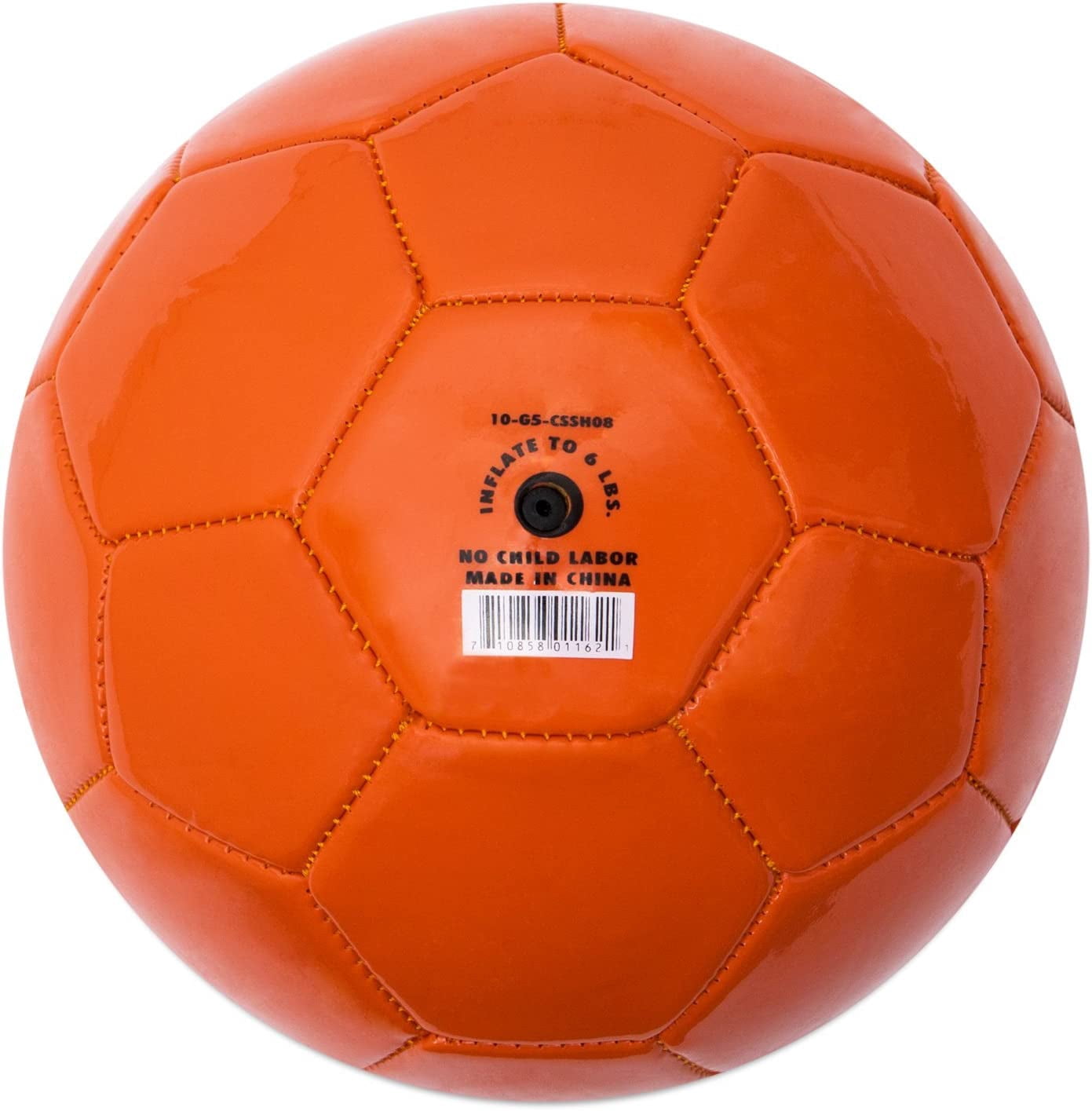 Champion Sports Extreme Series Soccer Ball, Size 3 - Youth League, All Weather, Soft Touch, Maximum Air Retention - Competitive and Recreational Futbol Games, Orange