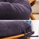 thumbnail image 5 of Cojines de pana con mechones para el suelo, ideales para sala de estar y para descansar en estilo tatami. Cojín cuadrado grande con funda resistente para un asiento cómodo en casa. Aestivo |, 5 of 7