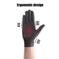 thumbnail image 4 of 1 par de guantes terapéuticos de cobre antiartritis con dedos completos., 4 of 9