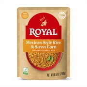 Authentic Royal Ready-to-Heat Mexican-Style Rice and Street Corn 8.5 Oz