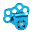 thumbnail image 2 of Rock Climbing Pulley, 3 Holes Climbing Bearing High Sliding Efficiency Uniform Force High Strength  For Aerial Work, 2 of 8
