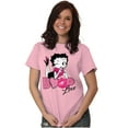thumbnail image 3 of Vintage Betty Boop Cartoon Love Women's Graphic T Shirt Tees Brisco Brands S, 3 of 5