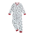 thumbnail image 4 of FOCUSNORM Family Matching Pajamas Set Adult Kids Animal Print Sleepwear, 4 of 9