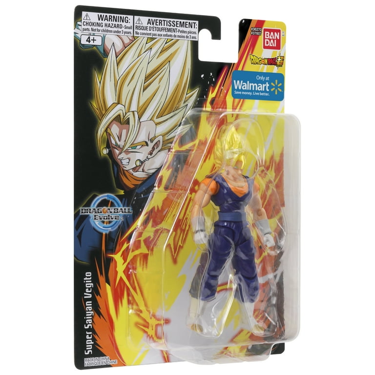 Bandai Shokugan Shodo Part 5 Dragon Ball Z Vegitto Action Figure – 3.75" Articulated Figure With Interchangeable Hands
