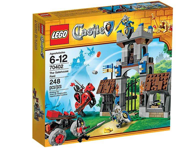 LEGO® Castle The Gatehouse Raid with Minifigures Dragon & King's Knights | 70402 - image 2 of 2