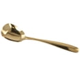thumbnail image 4 of Square Head Stainless Steel Spoons, Rice& Soup Spoons, Large Spoons for Home Gold, 4 of 7