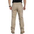 thumbnail image 7 of NAVEKULL Men's Stretch Ripstop Cargo Pants Water Resistant Flex Hiking Pants Lightweight EDC Operator Utility Work Pants, 7 of 7