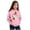 2-Pink, variant on LRen Christmas Halloween Hoodie for Kids Girls Halloween Printed Hooded Sweatshirts Oversized Long Sleeve Hoodie Sweatshirt with Pocket Y2K Fall Winter Back to school, Halloween Tops