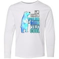 thumbnail image 3 of Inktastic Funny Polar Bear Long Sleeve Youth T-Shirt, 3 of 5