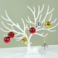 thumbnail image 3 of Campanas colgantes de hierro para el hogar, adornos de árbol de Navidad, accesorios de manualidades DIY, 10 piezas, 3 of 4
