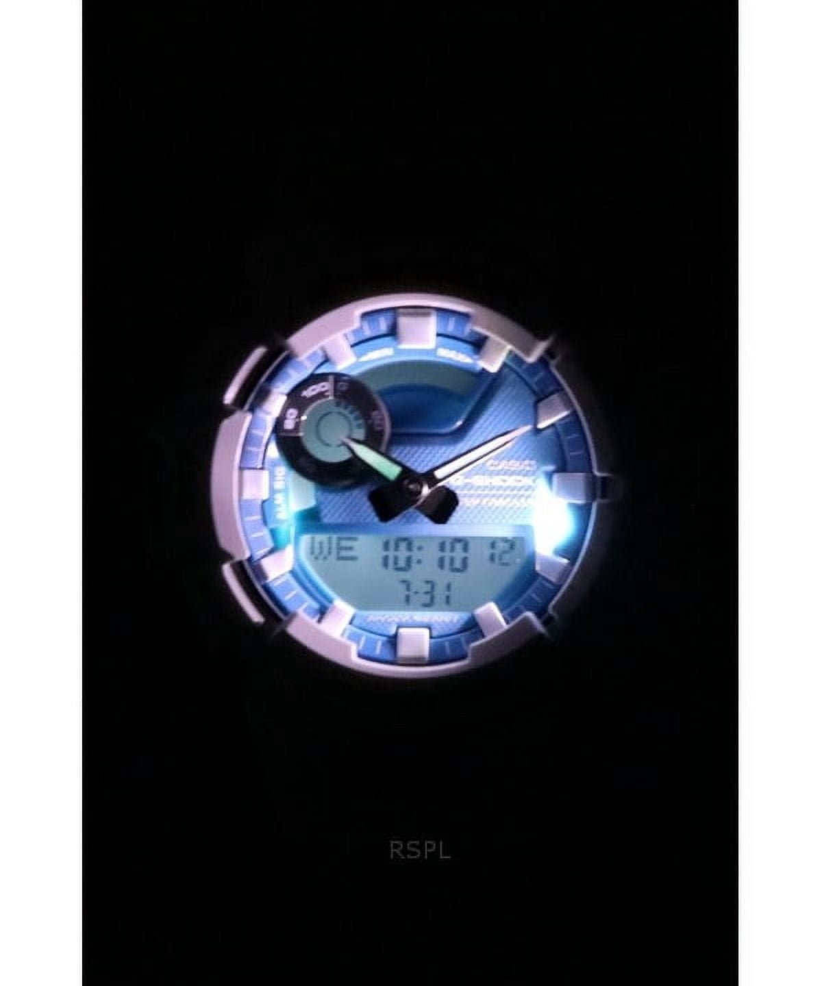 Casio G-Shock G-Squad Analog Digital Smartphone Link Bio-Based Resin Strap Blue Dial Quartz GBA-900CB-7A 200M Men's Watch