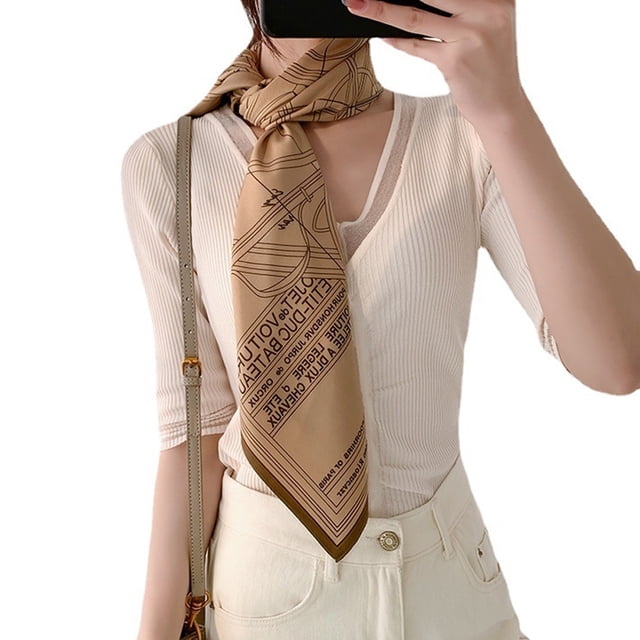 Bandana Diadema -Pañuelo para el cabello – Pañuelo cuadrado para la cabeza - Regalos para mujeres