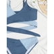 thumbnail image 4 of Conjunto de traje de baño de Bikini envolvente Sexy para mujer, traje de baño de 2 piezas con Tanga y bloque de Color entrecruzado Zhivalor CPB-DE-WX298-9, 4 of 5
