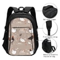 thumbnail image 3 of Disketp Chicken Mochila de Viaje Estampada para Laptop con Puerto de Carga USB, Mochila Impermeable para Computadora – Regalo para Hombres y Mujeres, 3 of 7