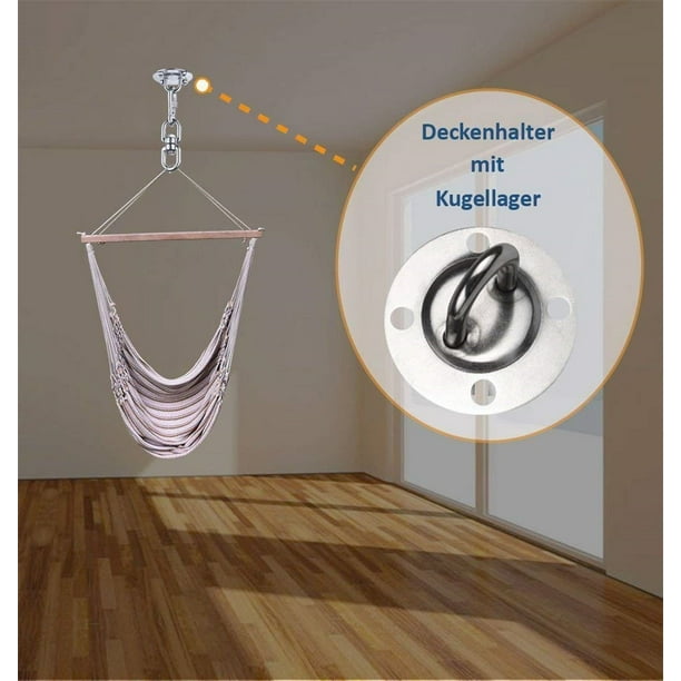 Stainless Steel Ceiling Wall Mount Hook Suspension Bracket Hook For Gym Rings Yoga Hammock Swing Hanging Chair Walmart