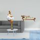 thumbnail image 2 of Figura artística de resina, escultura abstracta coleccionable de mujer, modelo de sofá para casa de muñecas, ideal para decoración de sala de estar, d, 2 of 8
