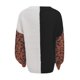 thumbnail image 4 of ICHUANYI Liquidación Camisa Suelta Informal de Punto con Costuras y Estampado de Leopardo con Cuello en V para Mujer ICHUANYI WER202308232023, 4 of 9