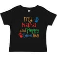 thumbnail image 3 of Inktastic Nana and Poppy Love Me Boys or Girls Baby T-Shirt, 3 of 5